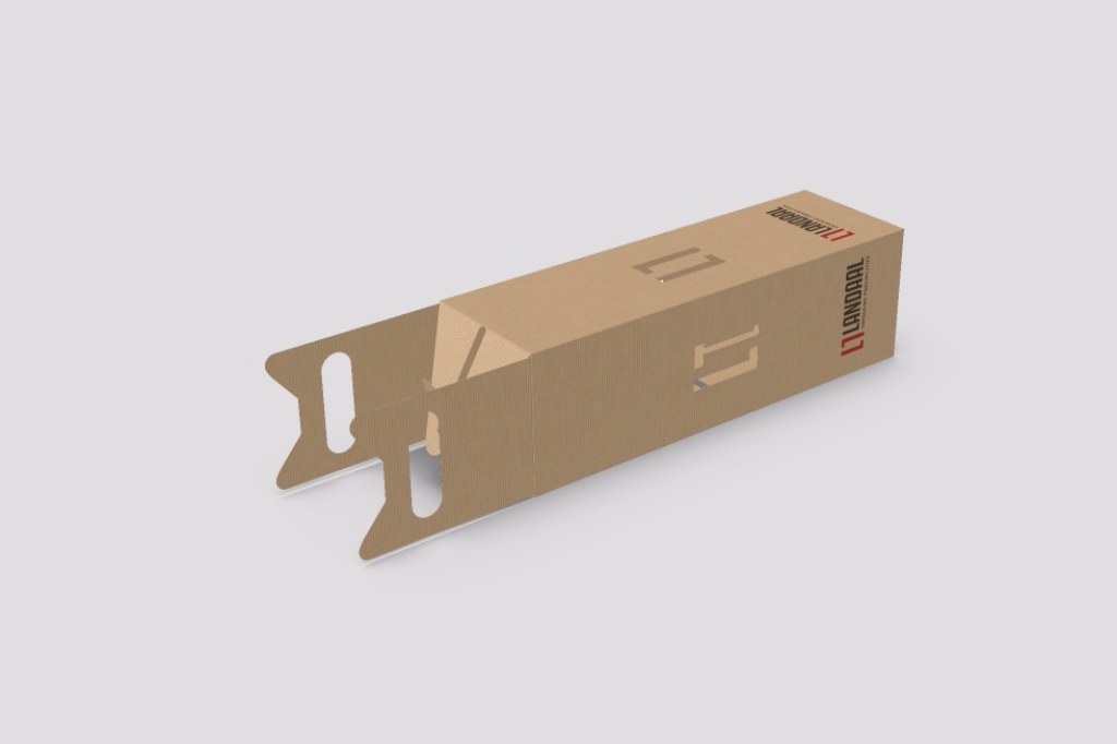 Landaal Snap Lock Bottom Corrugate Container