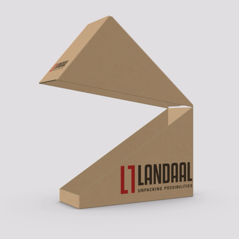 Landaal Tear-Away Box Corrugate Container